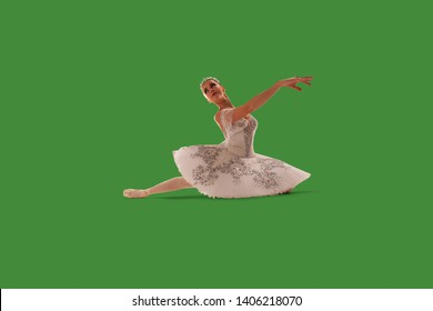 Ballet on green screen.  Ballet isolated. - Powered by Shutterstock