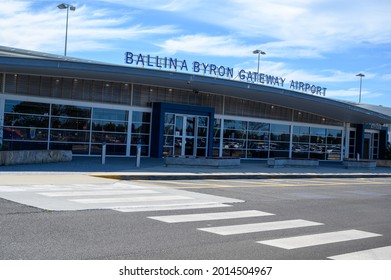 Ballina Byron Gateway Airport, Ballina, NSW, Australia, 7-26-2021: Ballina Airport Shortly After Being Named The Latest Covid 19 Hotspot. 41 Passengers Named Close Contacts.