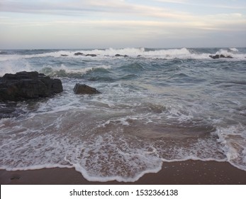 Ballito Beach Tide Coming In