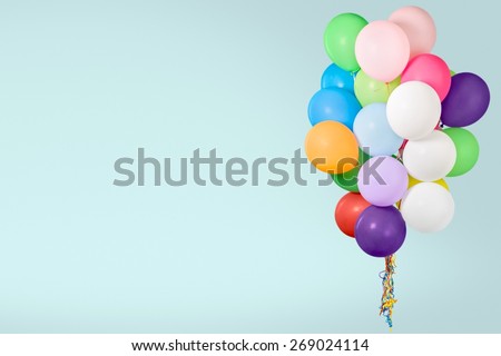 Balloon, baloon, bunch.