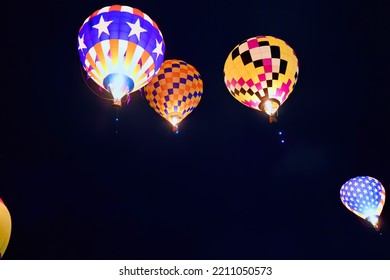 Balloon Before Dawn Fired Up.  6 October 2022.  2020 Albuquerque International Balloon Fiesta.  50th Anniversary.