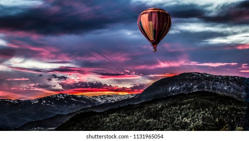 Balloon Trip Norway Voss
