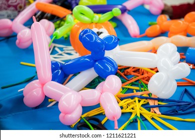 Balloon Twisting Art Children Workshop Colorful Still