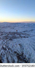 Ballooning Over Snowy Cappadocia A Once In A Lifetime Experience