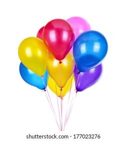 Balloons Isolated On White Background Stock Photo 177023276 | Shutterstock