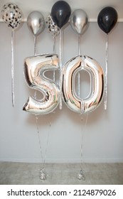 Balloons Number 50, Birthday Decor