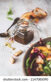 Balsamic Vinegar And Dijon Mustard Dressing For Salad