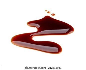 Balsamic Vinegar Isolated On A White Background