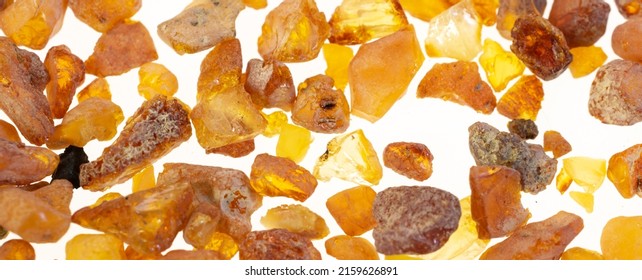 Baltic amber with visible details. background or textura