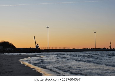 Baltic Sea, beach, walking path, sand, storm damage, coastal erosion, coast, sand covered bench, nature, ocean view, winter storm, beach path, outdoors, serene, landscape, sea, sand dunes, weathered,  - Powered by Shutterstock