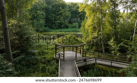 Similar – Image, Stock Photo Graal Müritz pier, Baltic Sea, Germany. View of the sea from the bridge