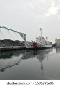 Baltimore, Maryland / US - December 05, 2018: Retired United States US Coast Guard Cutter Taney 