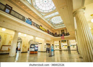 BALTIMORE - OCT 21: Penn station in Baltimore, Maryland on October 21, 2015 