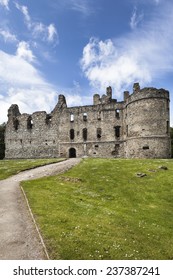 Balvenie Castle At Dufftown In Scotland