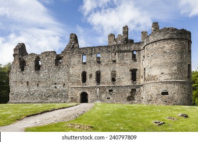 Balvenie Castle In Dufftown In Scotland.