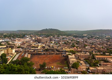 Bamako, Mali - 06 20 2017: Aerial View Of Bamako, Capital Of Mali