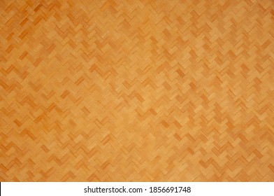 Bamboo basket texture background. Weave basket pattern . Close-up