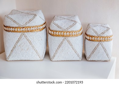 bamboo box baskets, bamboo receptacles, woven bamboo, woven bamboo boxes - Powered by Shutterstock