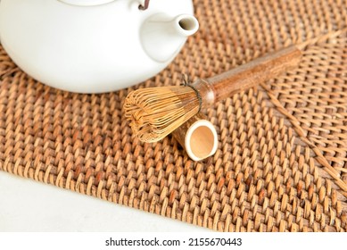 Bamboo Chasen On Wicker Mat