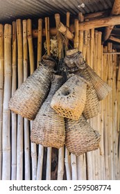 Bamboo Eel Trap Norther Thai Style 