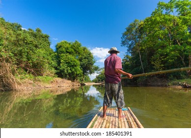 Bamboo Rafting Adventure, Thailand