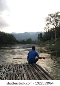 Bamboo Rafting at Kanchanaburi