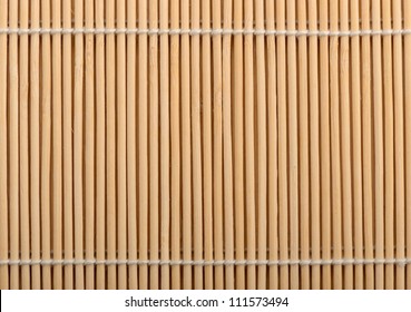 Bamboo Stick Straw Mat Texture Background Stock Photo 111573494 