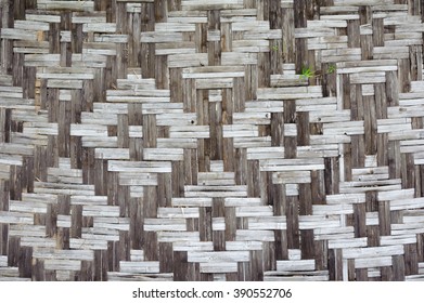 Bamboo straw texture background