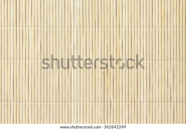 Bamboo Sushi Mat Texture Japanese Chinese Stock Photo Edit Now