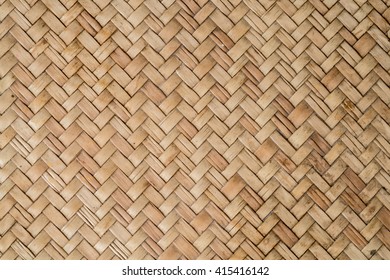 Bamboo weave background texture