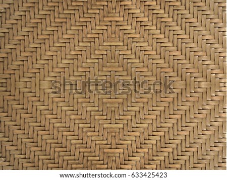 Bamboo weave texture pattern background