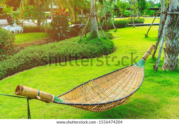 wicker hammock