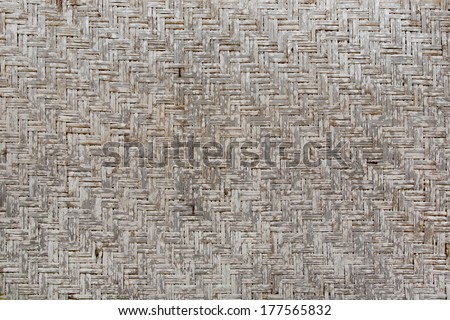 Bamboo wicker texture