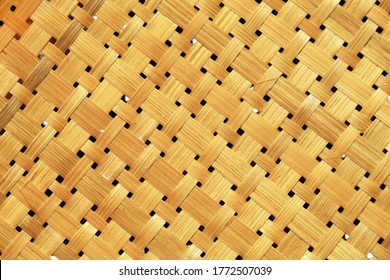 Bamboo Woven Texture Detail Handcraft Bamboo Stock Photo 1772507039 ...