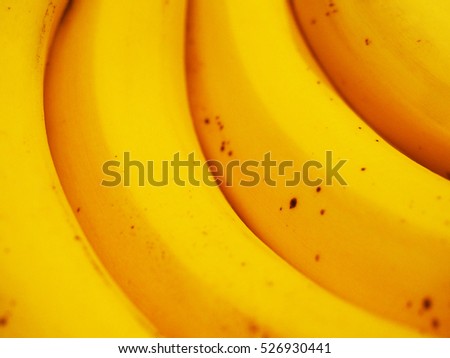 Banana blurred background