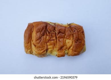 Banana Bread Isolated On White Background