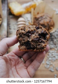 Banana Bread Muffins With Honey And Chocolate