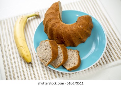 Banana Cake And Bananas