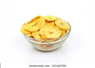 Banana chips are dried, generally crispy slices of bananas. They can be covered with sugar or honey and have a sweet taste in banana wafers