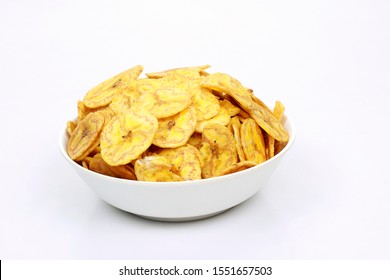 Banana chips are dried, generally crispy slices of bananas. They can be covered with sugar or honey and have a sweet taste in banana wafers