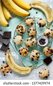 Banana Chocolate Chips Cookies