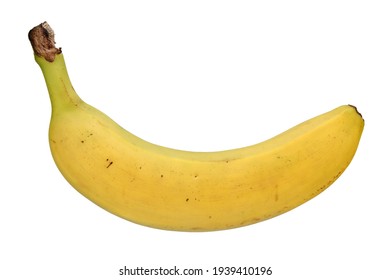 Banana Isolated Against White Background