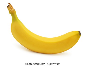 Banana Isolated Over White Background