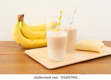 The Banana Juice That It Looks Delicious