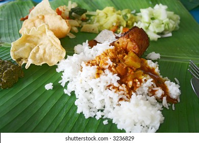 A Banana Leaf Rice