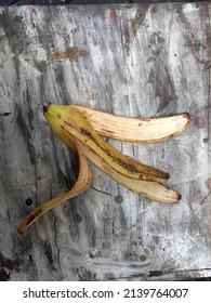 Banana Peel Waste Is Thrown Carelessly