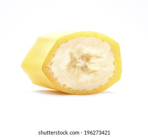 Banana Round Slice Closeup 