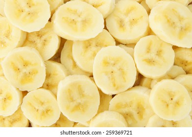 Banana Slices Background