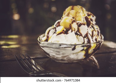 Banana Split Ice Cream