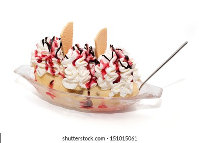 Banana Split Isolated